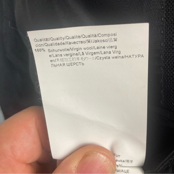 BOSS Hugo Boss 2 Button Black Blazer - Picture 7 of 14